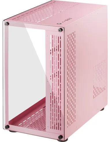 Mars Gaming MCV Doble Ventana Cristal Templado USB 3.0 Rosa