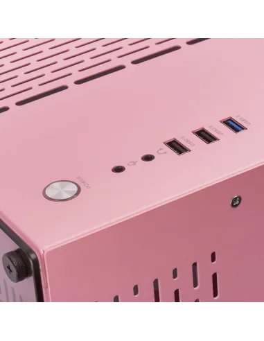 Mars Gaming MCV Doble Ventana Cristal Templado USB 3.0 Rosa