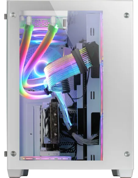 Mars Gaming MCV3W Cristal Templado USB 3.0 Blanco