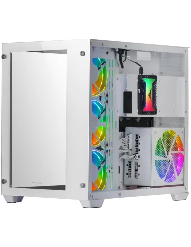 Mars Gaming MCV3W Cristal Templado USB 3.0 Blanco