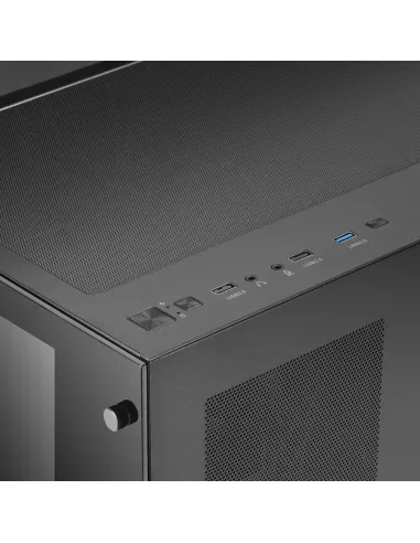 Mars Gaming MCV3 Cristal Templado USB 3.0 Negro