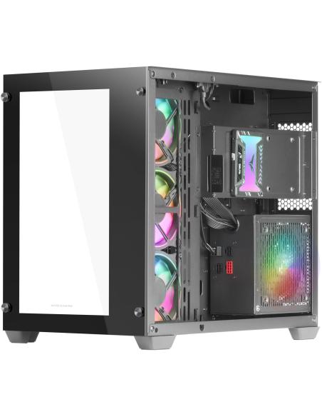 Mars Gaming MCV3 Cristal Templado USB 3.0 Negro