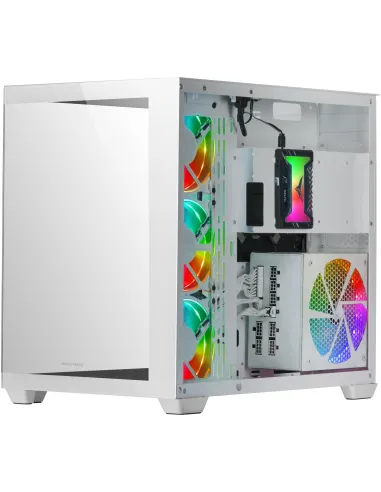 Mars Gaming MCV4 XXL Premium E-ATX Cristal Templado Edición Blanca