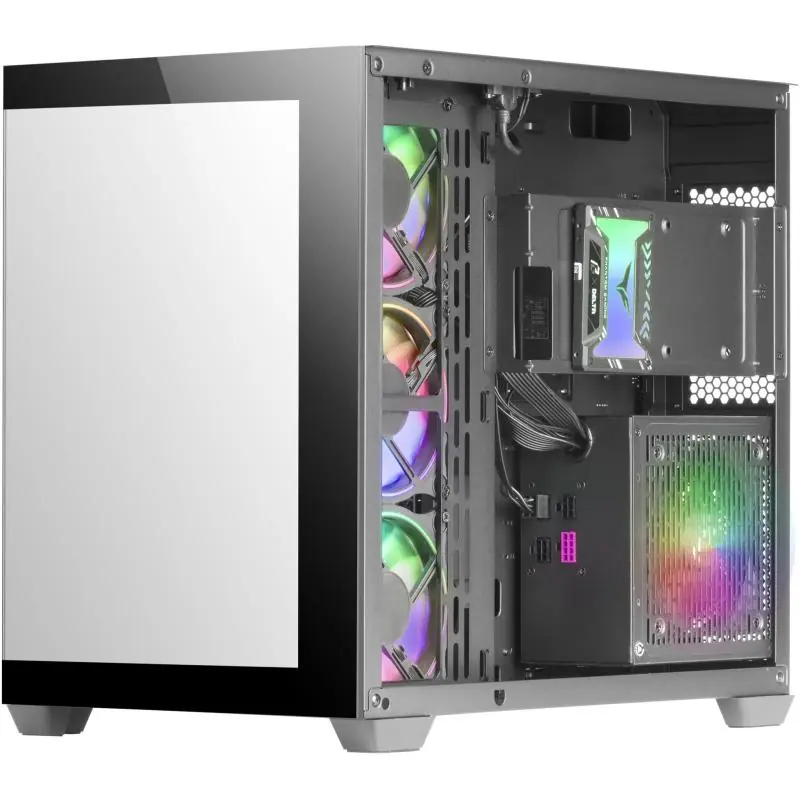 Mars Gaming MCV4 XXL Premium E-ATX Cristal Templado Edición Negra