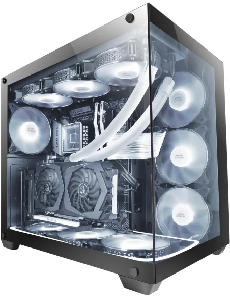 Mars Gaming MCV4 XXL Premium E-ATX Cristal Templado Edición Negra