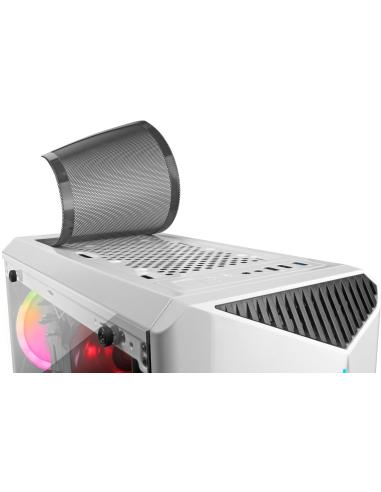 Mars Gaming MCX ATX Cristal Templado USB 3.0 RGB Blanca