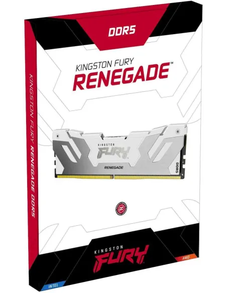 Kingston FURY Renegade DDR5 DIMM 7600 MT/s 16GB CL38 Blanca