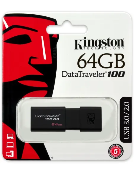 Kingston DataTraveler 100 G3 64GB USB 3.0