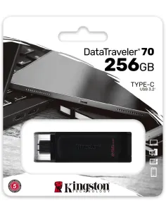 Kingston DataTraveler 70 256GB USB-C 3.2 Gen 1-FAELAP0748