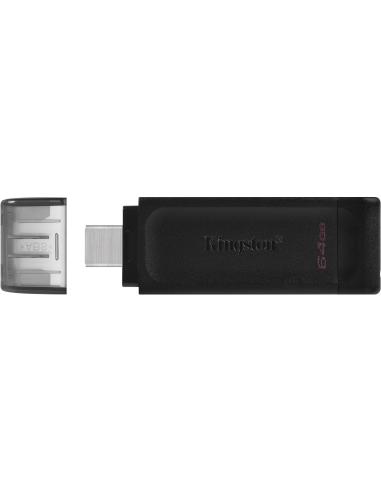 Kingston DataTraveler 70 64GB USB-C Negro