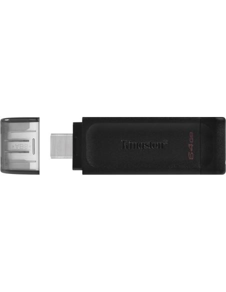 Kingston DataTraveler 70 64GB USB-C Negro
