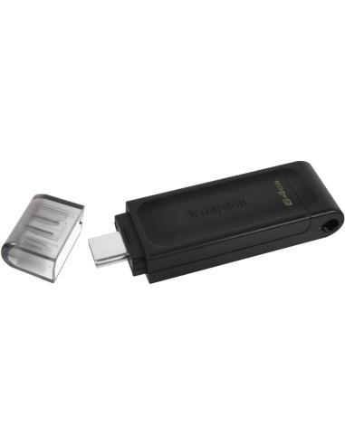 Kingston DataTraveler 70 64GB USB-C Negro