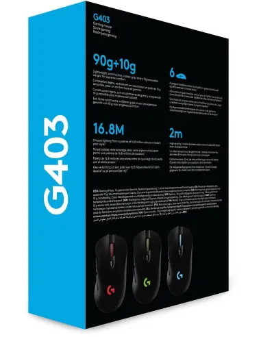 Logitech G403 Hero Ratón Gaming 25600DPI