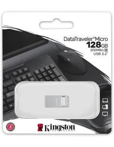 Kingston DataTraveler DTMC3G2 128GB Metal USB 3.2-FAELAP0675