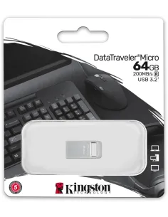 Kingston DataTraveler DTMC3G2 64GB Metal USB 3.2-FAELAP0674