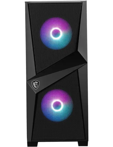 MSI MAG Forge 100M Cristal Templado USB 3.2 RGB Negra