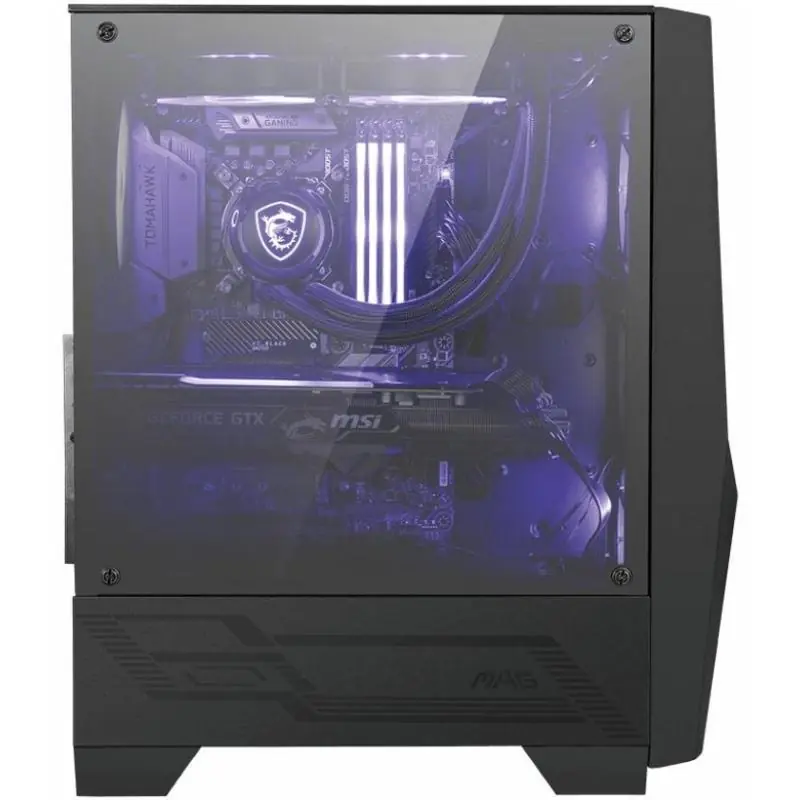 MSI MAG Forge 100R Cristal Templado USB 3.2 RGB Negra