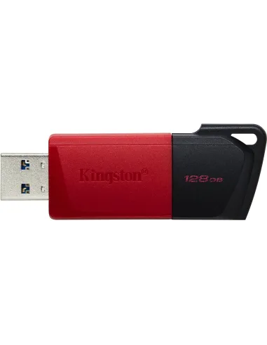 Kingston DataTraveler Exodia M Unidad Flash USB 128GB USB 3.2 Negro/Rojo