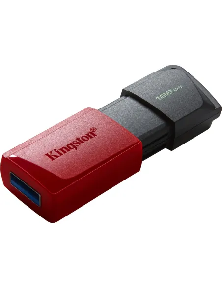 Kingston DataTraveler Exodia M Unidad Flash USB 128GB USB 3.2 Negro/Rojo