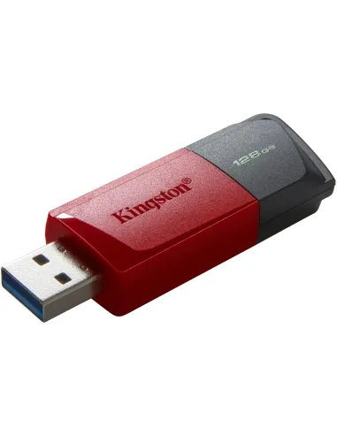Kingston DataTraveler Exodia M Unidad Flash USB 128GB USB 3.2 Negro/Rojo