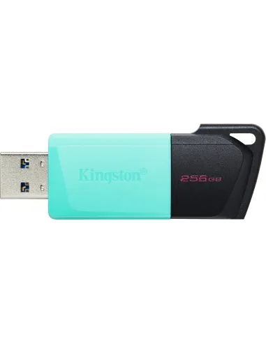 Kingston DataTraveler Exodia M Unidad Flash USB 256GB USB 3.2 Negro/Turquesa
