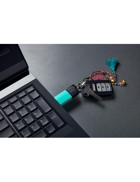 Kingston DataTraveler Exodia M Unidad Flash USB 256GB USB 3.2 Negro/Turquesa