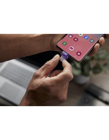 Kingston DataTraveler microDuo 3C 128 GB USB-C/A 3.2 Gen 1 (3.1 Gen 1) Púrpura