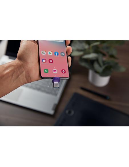 Kingston DataTraveler microDuo 3C 128 GB USB-C/A 3.2 Gen 1 (3.1 Gen 1) Púrpura
