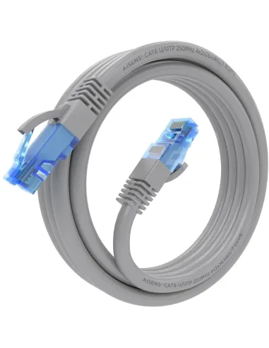 Aisens A135-0777 Cable de Red RJ45 Cat.6 UTP 2m Gris