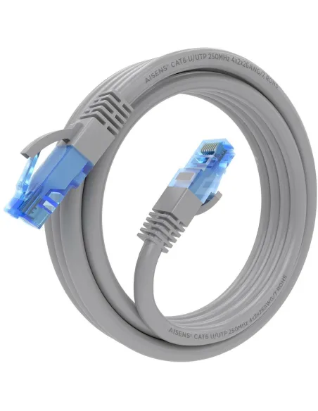 Aisens A135-0777 Cable de Red RJ45 Cat.6 UTP 2m Gris