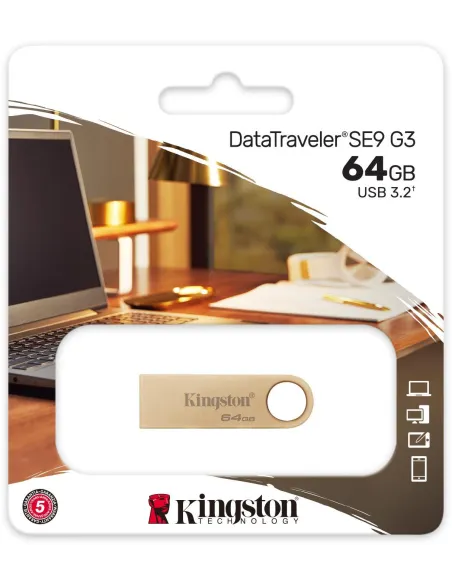 Kingston DataTraveler SE9 G3 64GB USB 3.2 Gen1