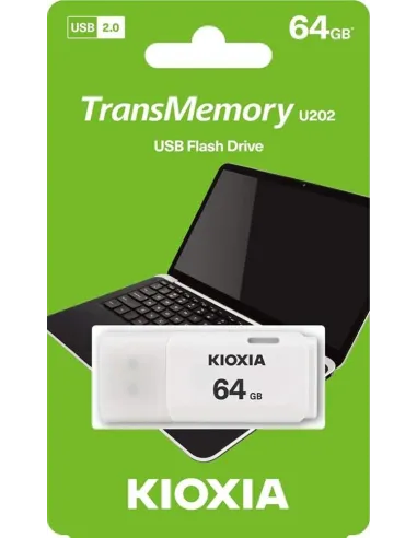 Kioxia TransMemory U202 64GB USB 2.0 Blanco