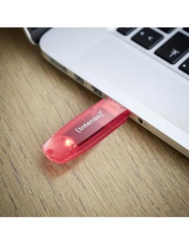 Intenso Rainbow Line 128GB USB 2.0 Rojo