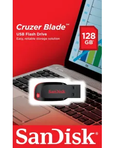 SanDisk Cruzer Blade 128GB USB 2.0-FAELAP0483