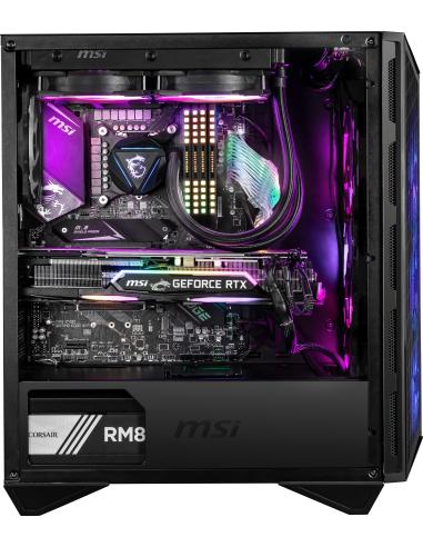 MSI MPG Gungnir 110M Cristal Templado USB 3.2 RGB Negro