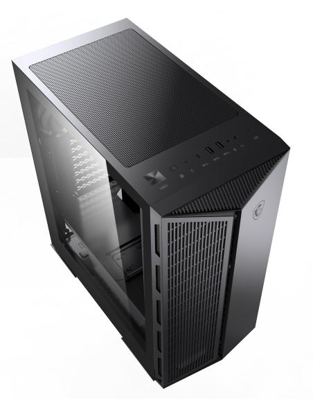 MSI MPG Gungnir 110M Cristal Templado USB 3.2 RGB Negro