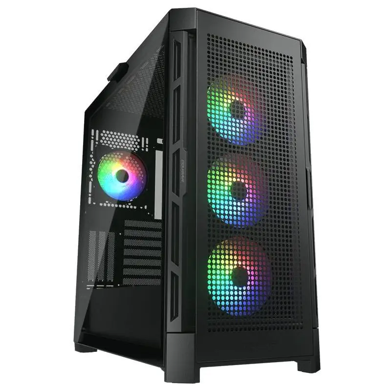 Cougar AirFace Pro RGB Mid Tower Cristal Templado USB-C Negra