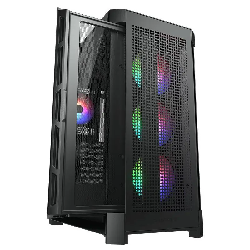 Cougar AirFace Pro RGB Mid Tower Cristal Templado USB-C Negra