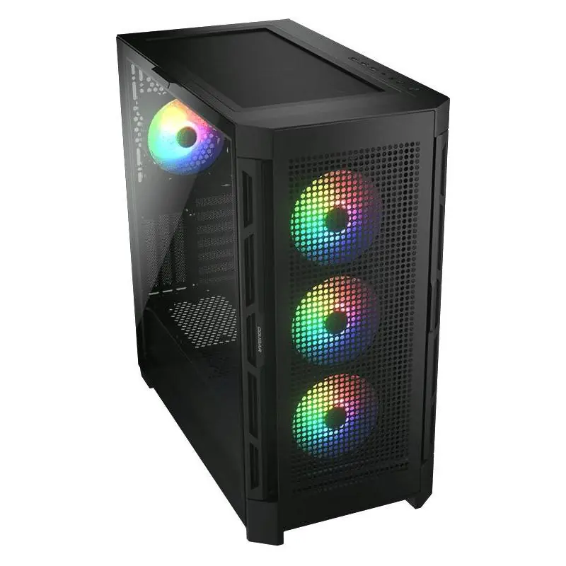 Cougar AirFace Pro RGB Mid Tower Cristal Templado USB-C Negra