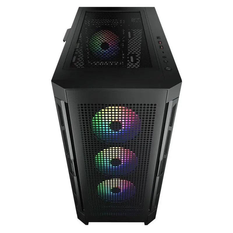 Cougar AirFace Pro RGB Mid Tower Cristal Templado USB-C Negra