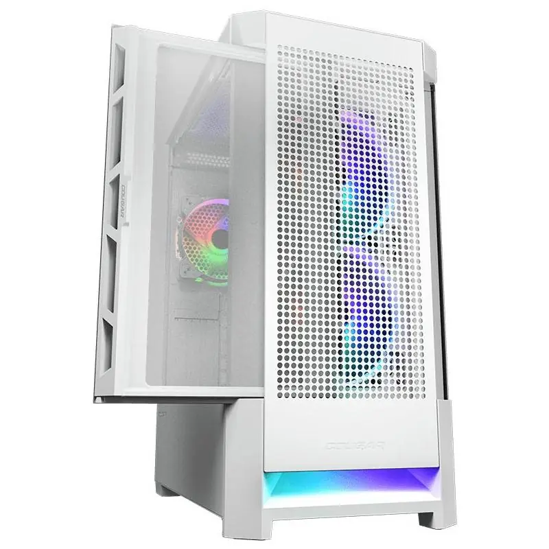 Cougar AirFace RGB Mid Tower Cristal Templado USB-C Blanca