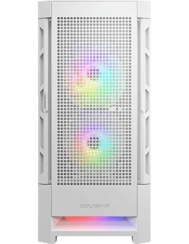 Cougar AirFace RGB Mid Tower Cristal Templado USB-C Blanca