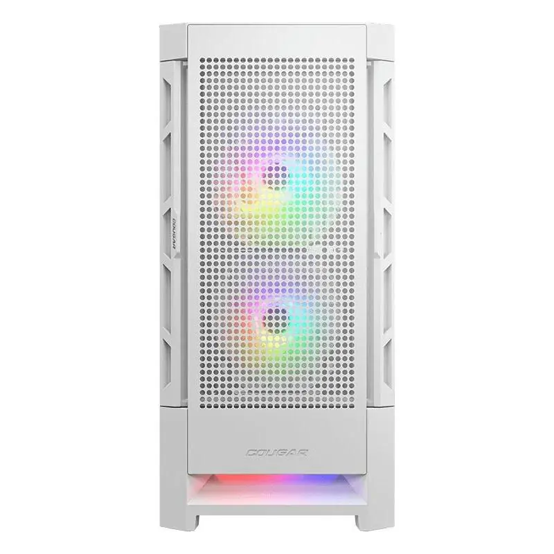 Cougar AirFace RGB Mid Tower Cristal Templado USB-C Blanca