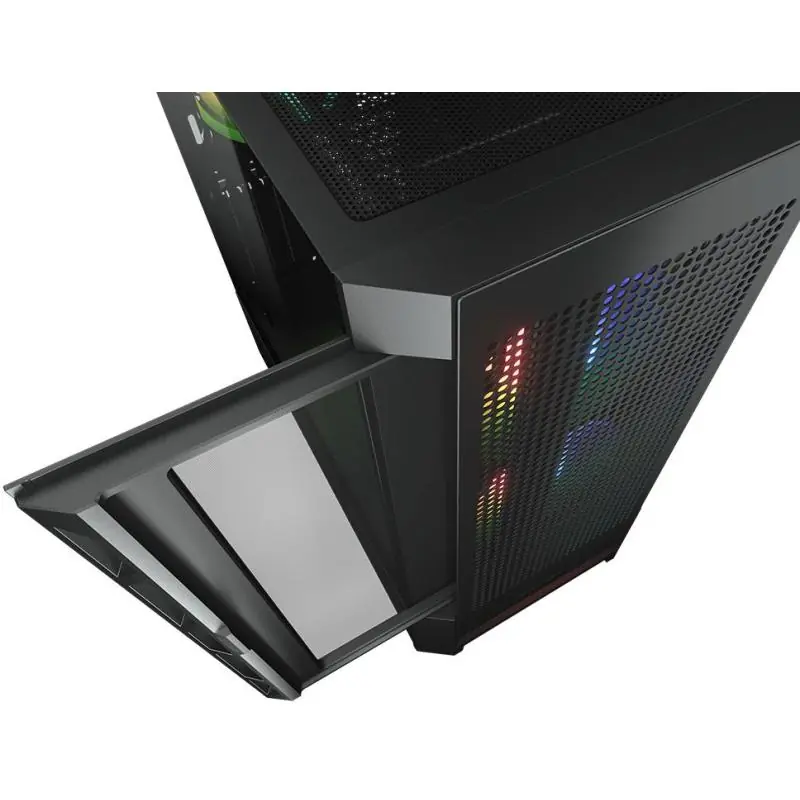 Cougar AirFace RGB Mid Tower Cristal Templado USB-C Negro