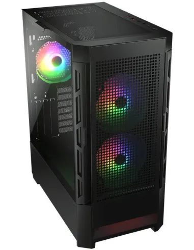 Cougar AirFace RGB Mid Tower Cristal Templado USB-C Negro
