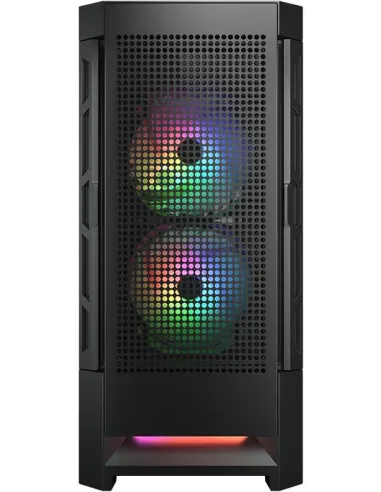 Cougar AirFace RGB Mid Tower Cristal Templado USB-C Negro