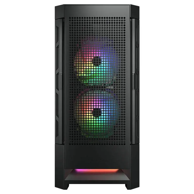 Cougar AirFace RGB Mid Tower Cristal Templado USB-C Negro