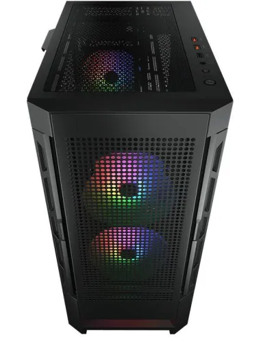 Cougar AirFace RGB Mid Tower Cristal Templado USB-C Negro