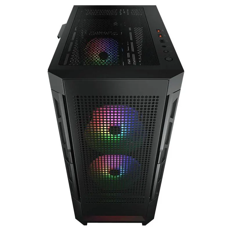 Cougar AirFace RGB Mid Tower Cristal Templado USB-C Negro