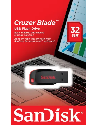 Sandisk Cruzer Blade USB 2.0 32 GB